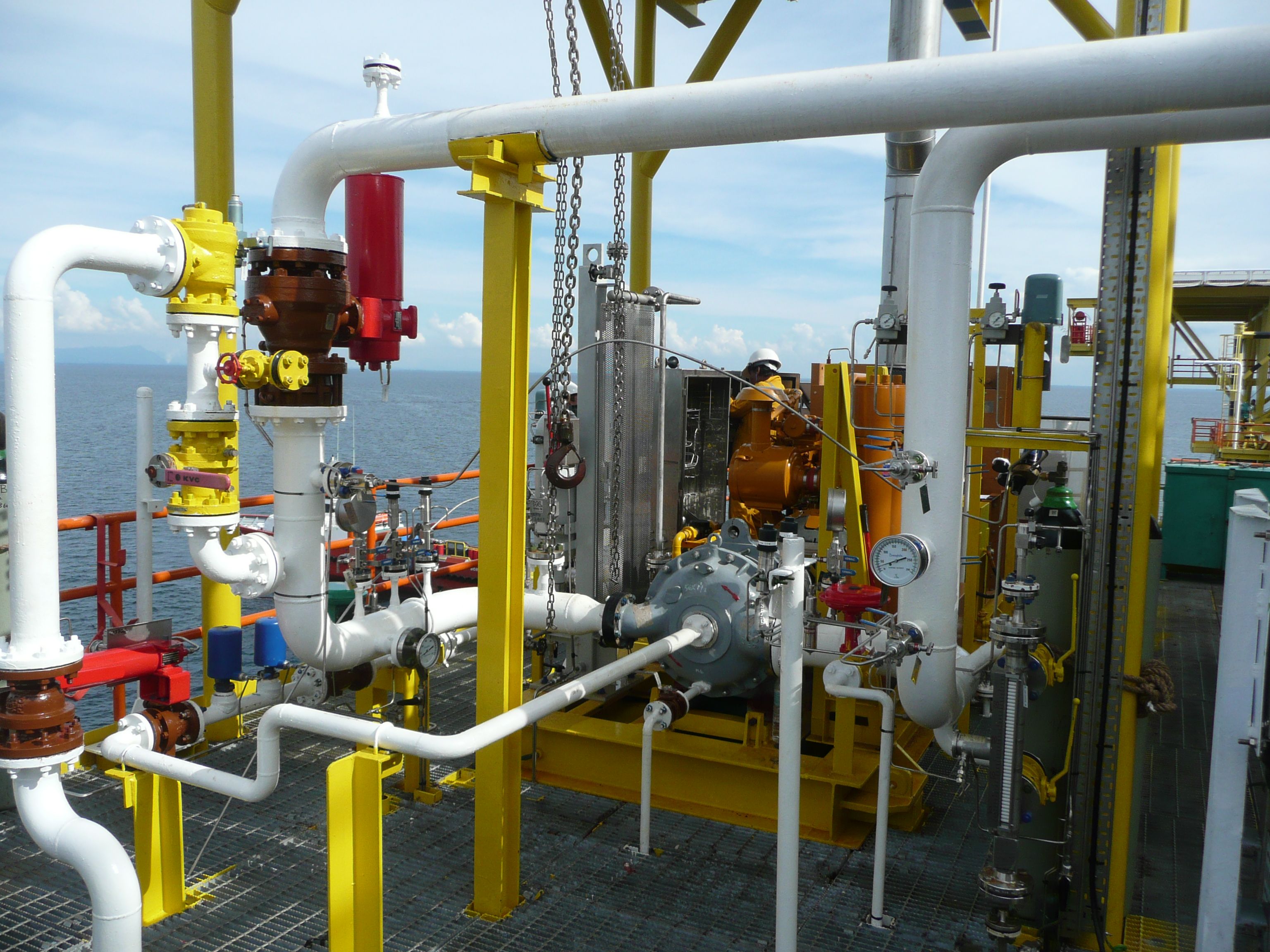 Garo Flüssigkeitsringkompressor-System für Offshore-Anwendungen