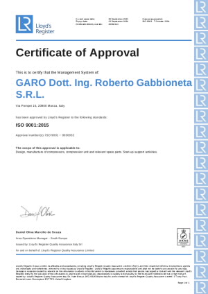 garo-iso-9001-2021-quality-certificate